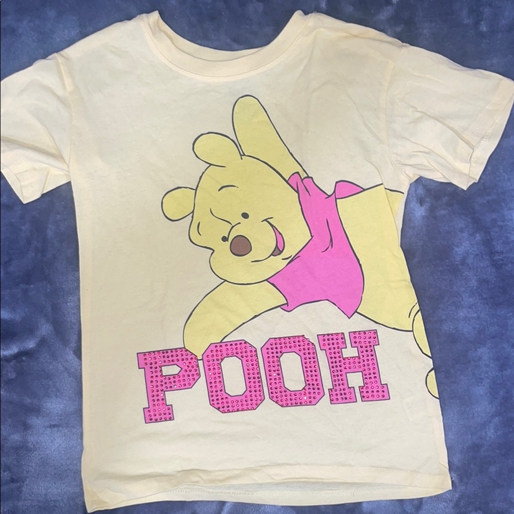 Disney Kids T-Shirt with Pink rhinestone